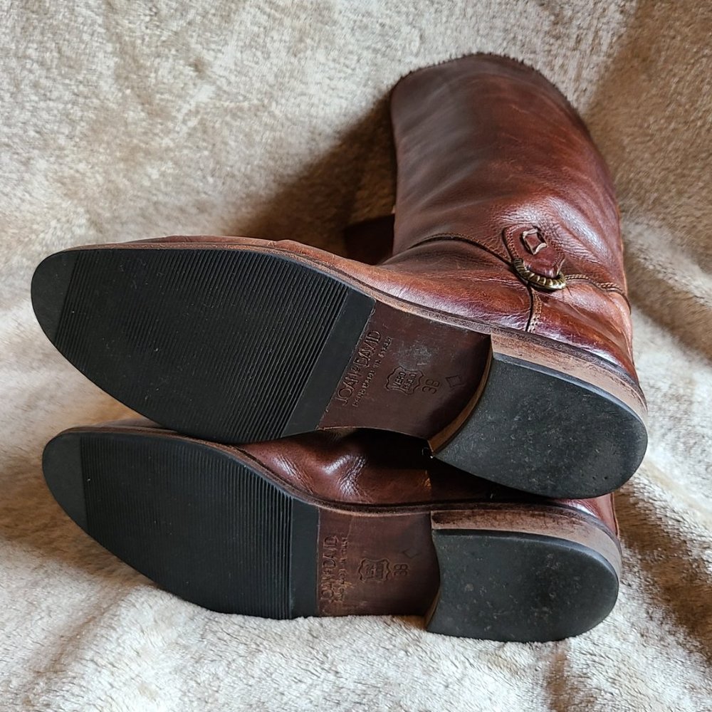 Joan & David Brown Leather Riding Boot - Picture 5 of 15